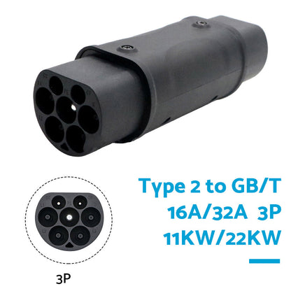 Charging Gun Converter Suitable for All New Energy Vehicles Type 2 GBT AC