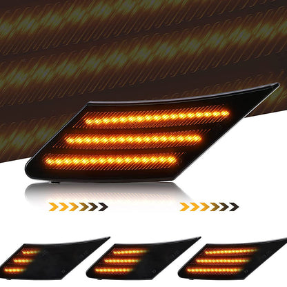2x LED Side Marker Bumper Indicator Light Suitable For Toyota 86 Subaru BRZ Scion.