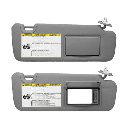 Right Driver Side Sun Visor With Vanity Light Suitable for Toyota Kluger