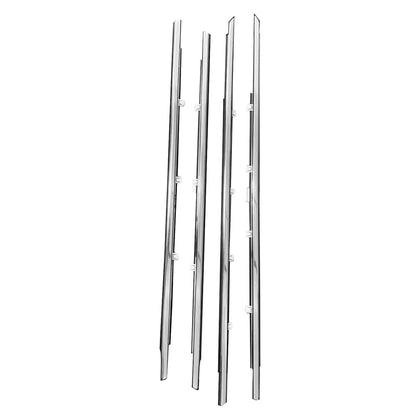 4x Window Glass Seal Weatherstrip Suitable for Honda Accord