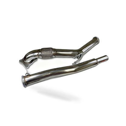 3" Exhaust Inlet Pipe Suitable for VW Golf GTI Jetta Passat Audi MK5 MK6 - BD1