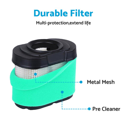 Air Filter and Pre-Filter Suitable for Briggs & Stratton V-Twin Engine 792105