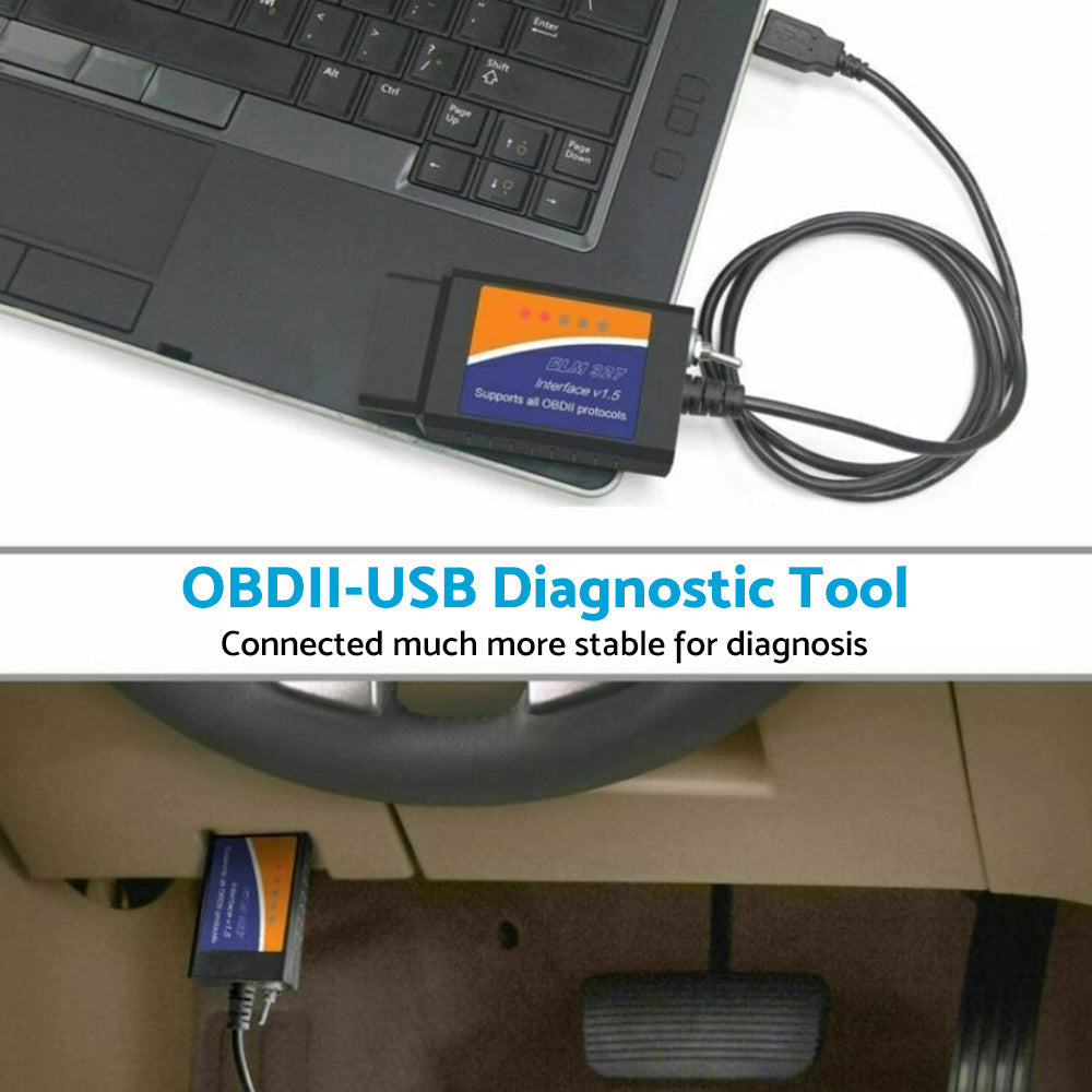 USB Adapter Modified Suitable for Ford ELM327 HS-CAN MS-CAN Forscan