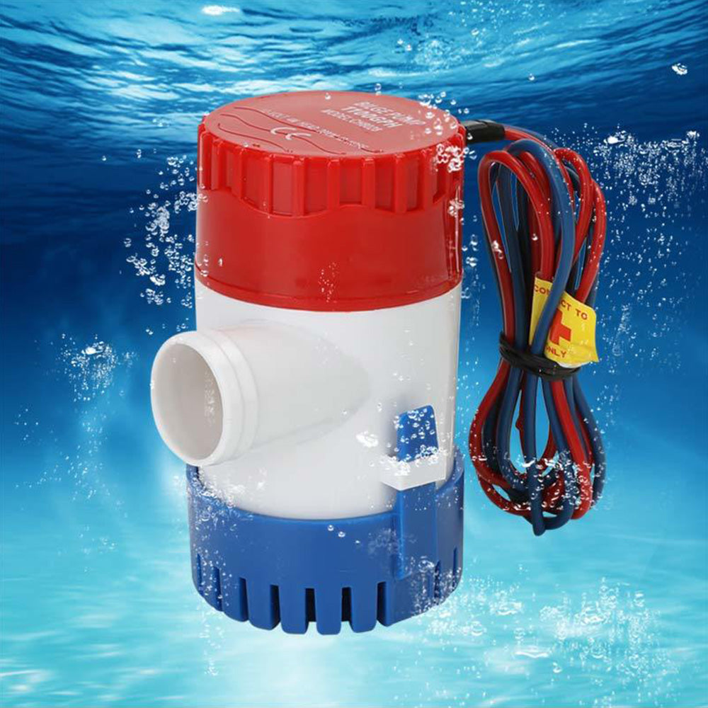 500GPH 12V Submersible Bilge Water Pump Suitable for Caravan
