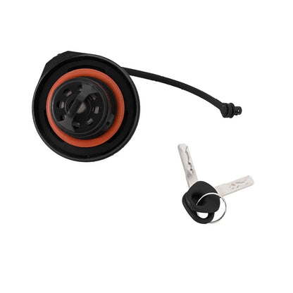Locking Petrol Filler Cap with Keys Suitable for Fiat 500