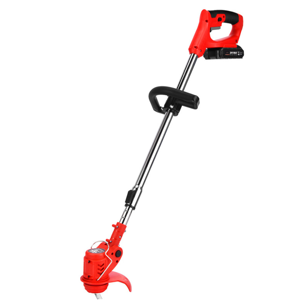 Cordless Grass Trimmer Electric Whipper Snipper Strimmer 7-Blade Suitable For Lawn Care.
