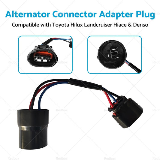 Alternator Connector Adapter Plug Suitable for Toyota HiAce 2.5L Diesel