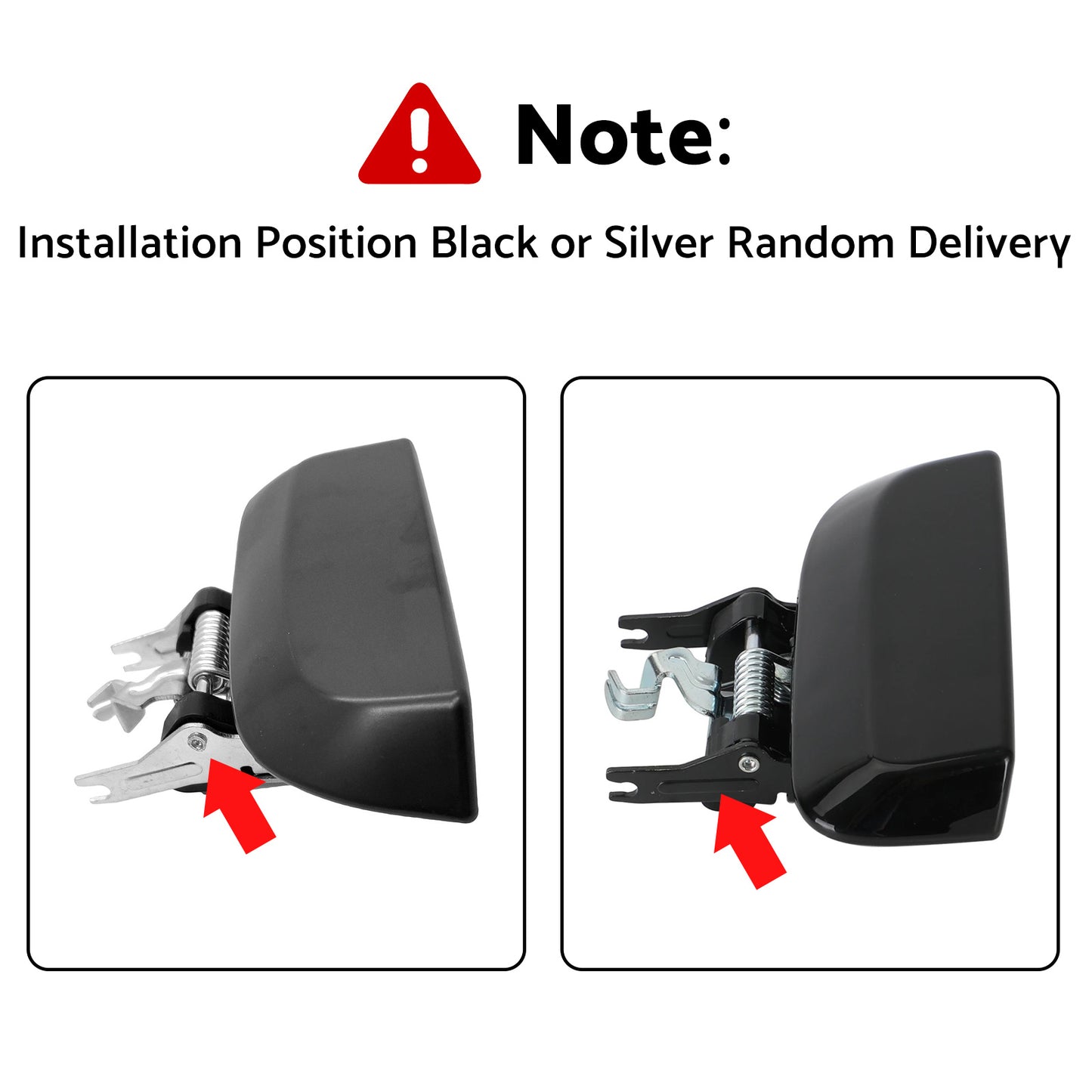 Rear Right Hand Outer Door Handle (Black) Suitable For Nissan Pathfinder R51 2005-2013