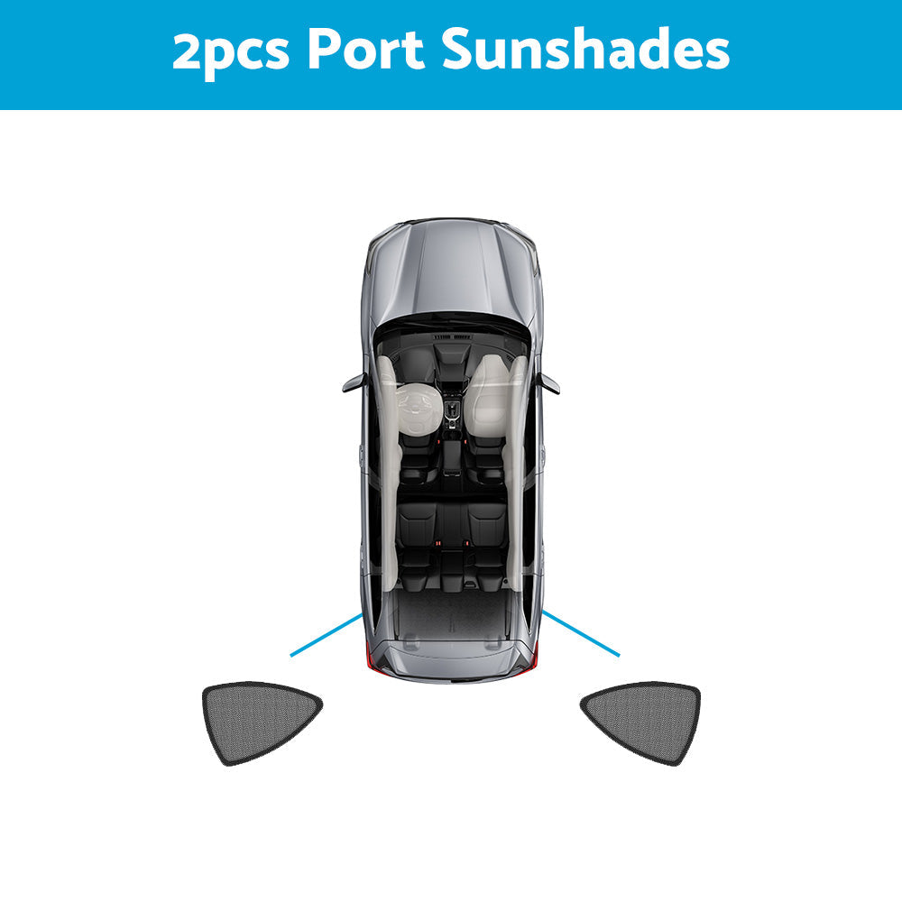 Car Window Sun Blind for Subaru Forester 2018-2023 Magnetic Rear Side Shade Mesh.
