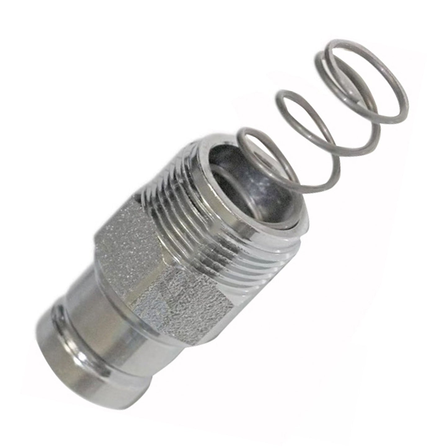 3/8in Hydraulic Male Drain Line Flat Face Quick Coupler Suitable For Bobcat 7246798