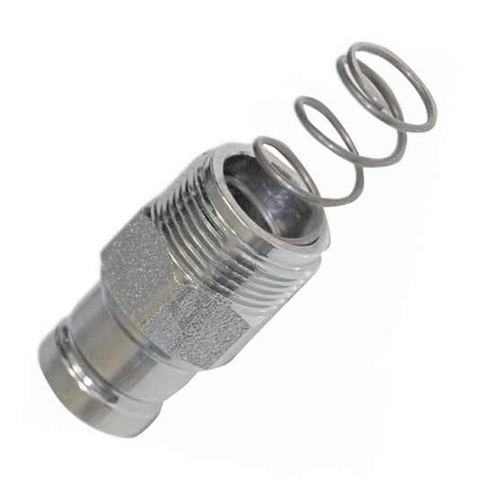 3/8in Hydraulic Male Drain Line Flat Face Quick Coupler Suitable For Bobcat 7246798