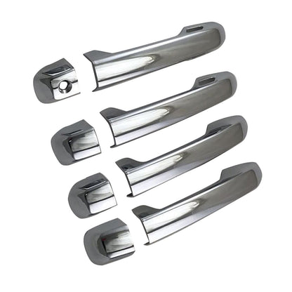 Chrome Door Handle Cover With Bowl Trim Suitable for Toyota Prado 4.0L V6