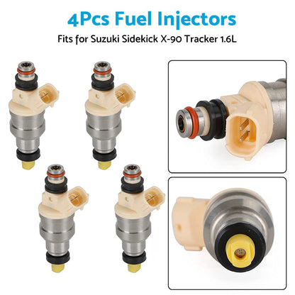 Fuel Injector Suitable For Suzuki Sidekick / X-90 / Tracker 1.6L NP-470 15710-58B00