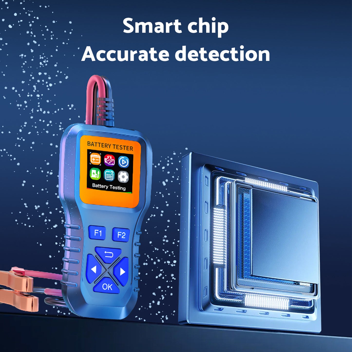 Battery Load Analyzer Tester Suitable for Car Truck 12V 24V 9V 3000CCA