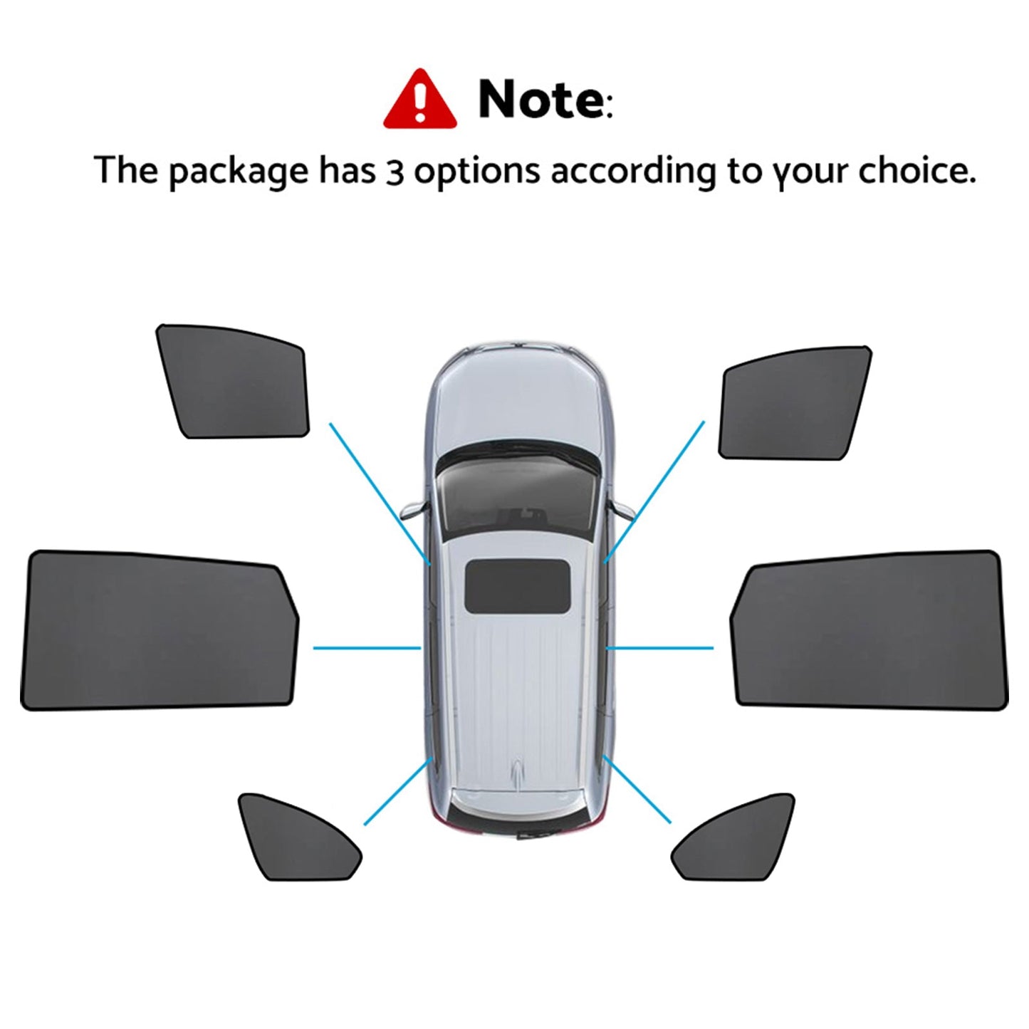 Car Magnetic Mesh Sun Blind Shade Suitable For Holden Captiva CG 2006-2017