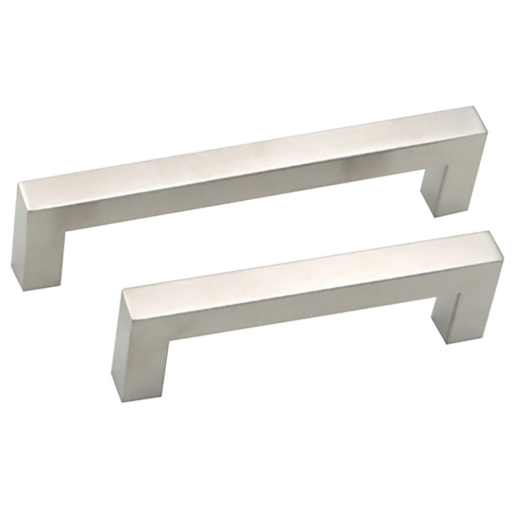 10 X Kitchen Cabinet Door Handles Matte Stainless Steel Drawer Cupboard Pulls.