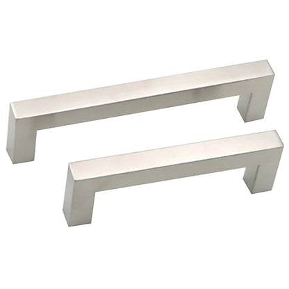 10 X Kitchen Cabinet Door Handles Matte Stainless Steel Drawer Cupboard Pulls.