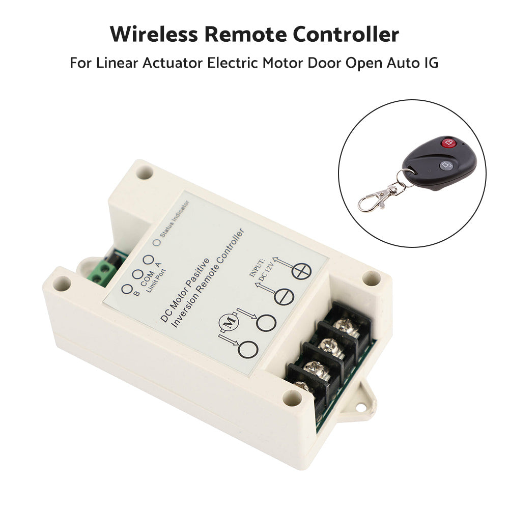 Wireless Remote Controller for Linear Actuator Electric Motor Door Open Auto IG.