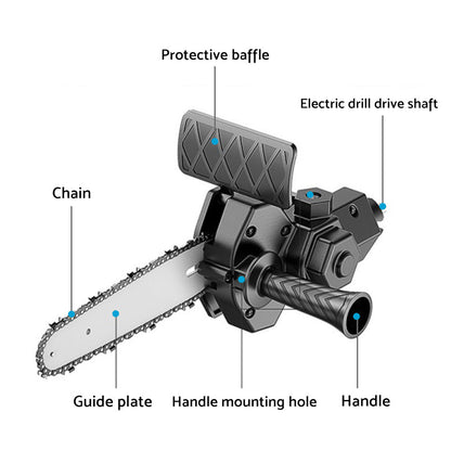 6 inch  Electric Drill Converter To Chain Saw Wrench Chain for Three-jaw Collet Drill.
