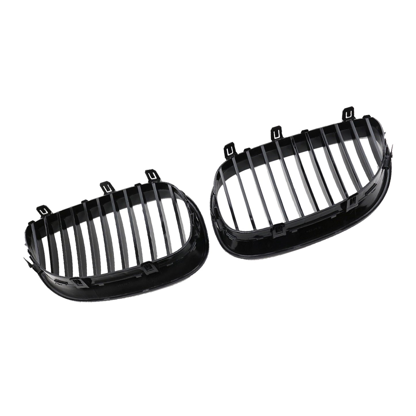 Gloss Black Front Grille Grill Suitable For BMW E60 E61 5 Series 2003-2010.