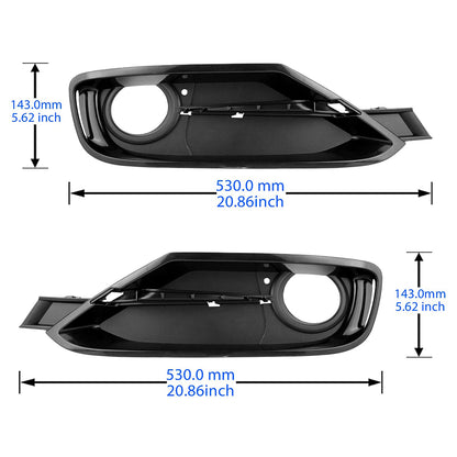 Front Fog Light Cover Grille LH RH Suitable for BMW 3 Series F30 F31 2013ÿ2015