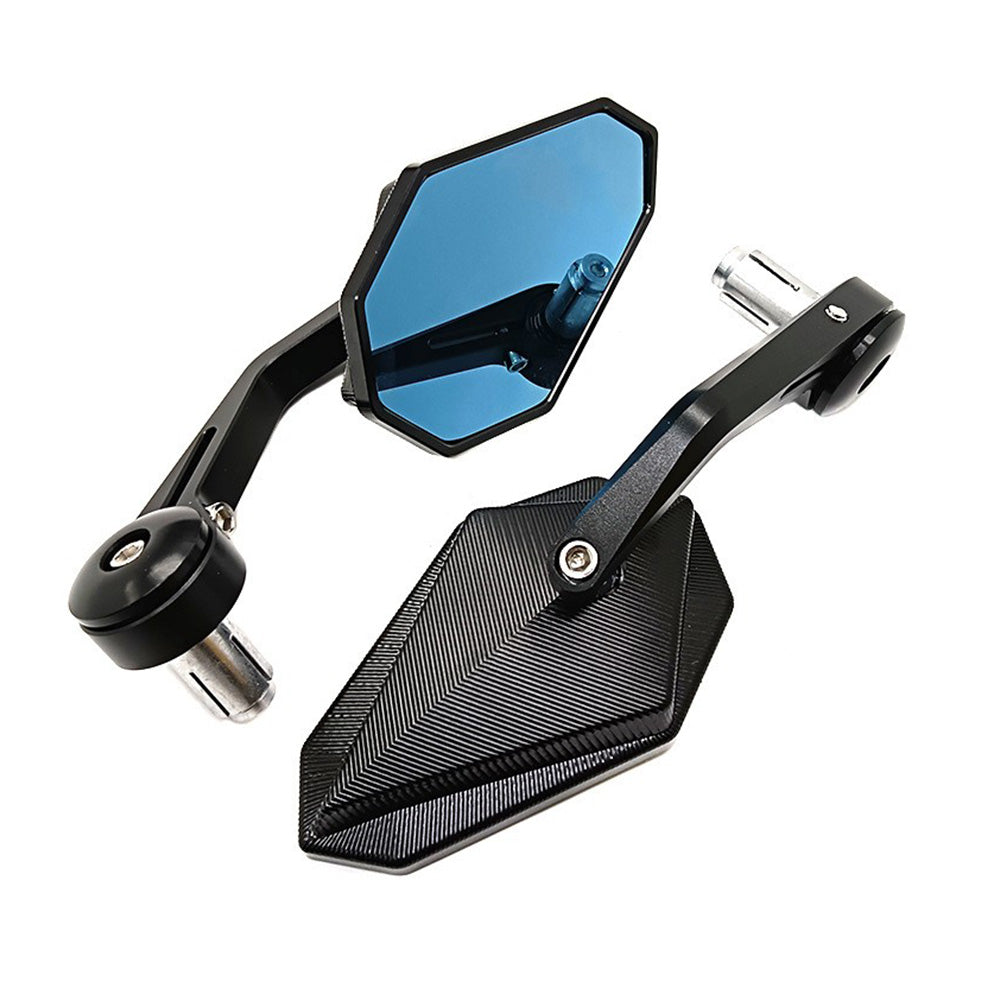 Rearview Handle Bar End Side Mirrors Suitable For Yamaha MT-07 / MT07 / FZ07 2013-2021