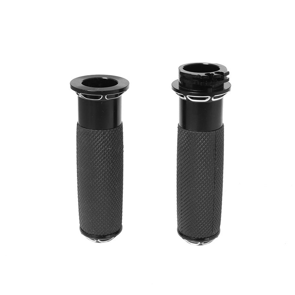 1-inch Pair Black Hand Grip Handle Bar Suitable for Harley-Davidson VRSC