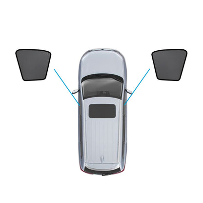 Magnetic Mesh Sun Blind Shades Suitable For Toyota Hilux SR5 2015-2025