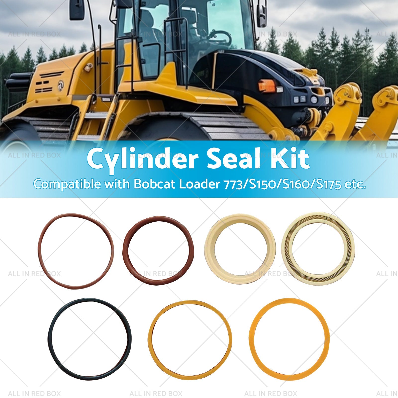 6806330 Tilt Cylinder Seal Kit For Bobcat S160 S150 S175 S185 S205 773 T180 T190.
