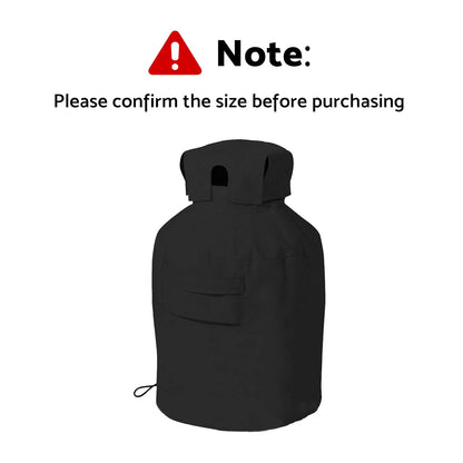 2x Propane Tank Covers Dust-Proof & Waterproof Suitable for Gas Bottles