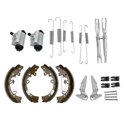 Rear Brake Shoes & Wheel Cylinders Adjuster Kit Suitable for Toyota Hilux GUN126
