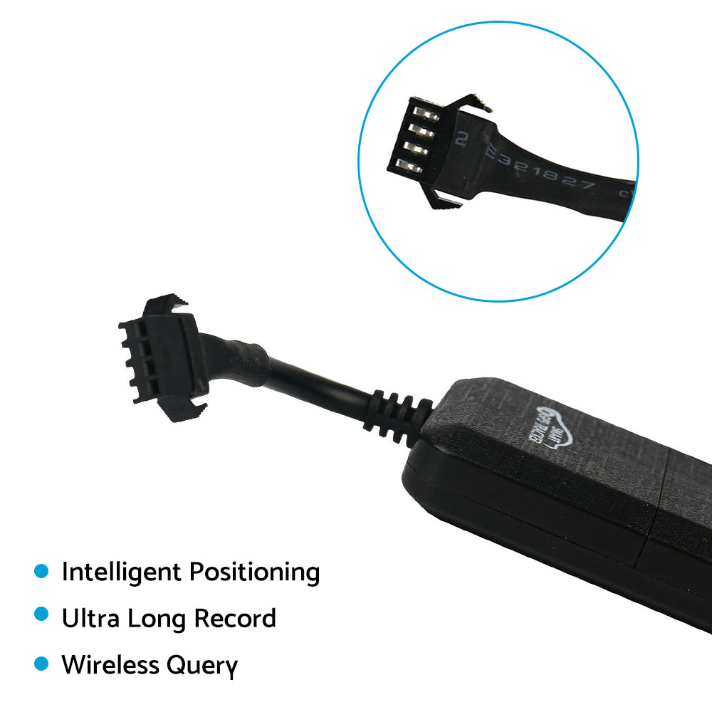 4G GPS Tracker Suitable for Car Vehicle Anti-Theft Real-Time Alarm Tracking Devi