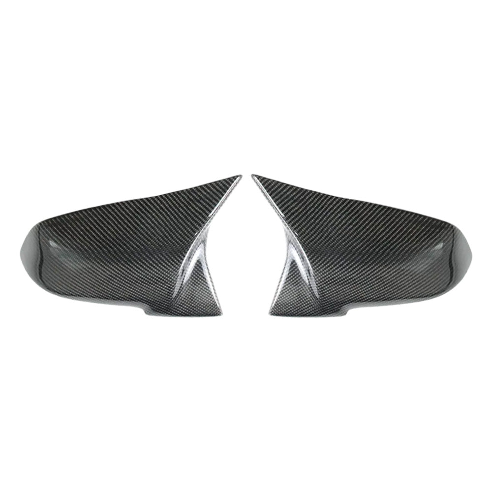 Carbon Fibre Side Mirror Cover Caps Suitable for  BMW F20 F21 F22 Series 1 2 3 4.
