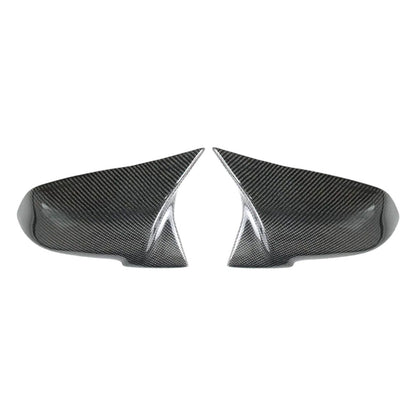 Carbon Fibre Side Mirror Cover Caps Suitable for  BMW F20 F21 F22 Series 1 2 3 4.