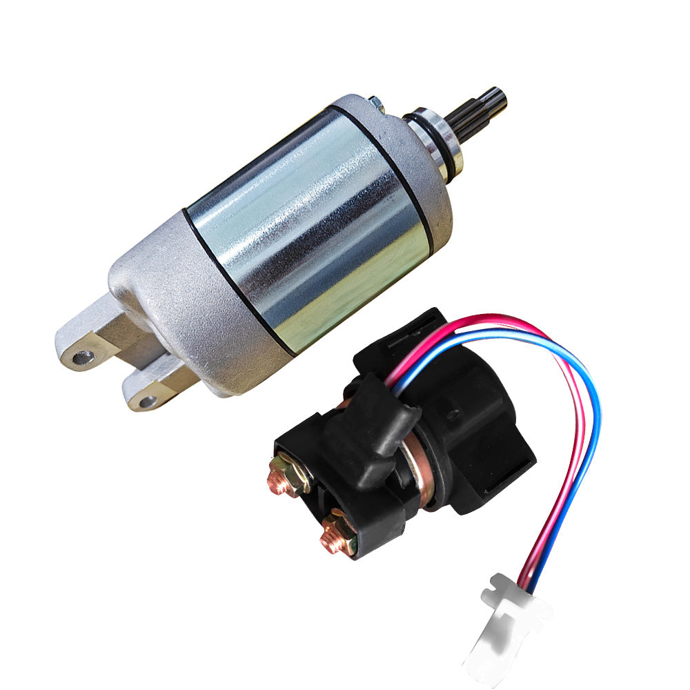 Starter Motor w  Relay Solenoid Suitable For Honda TRX300 TRX300FW FourTrax 300.