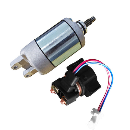 Starter Motor w  Relay Solenoid Suitable For Honda TRX300 TRX300FW FourTrax 300.