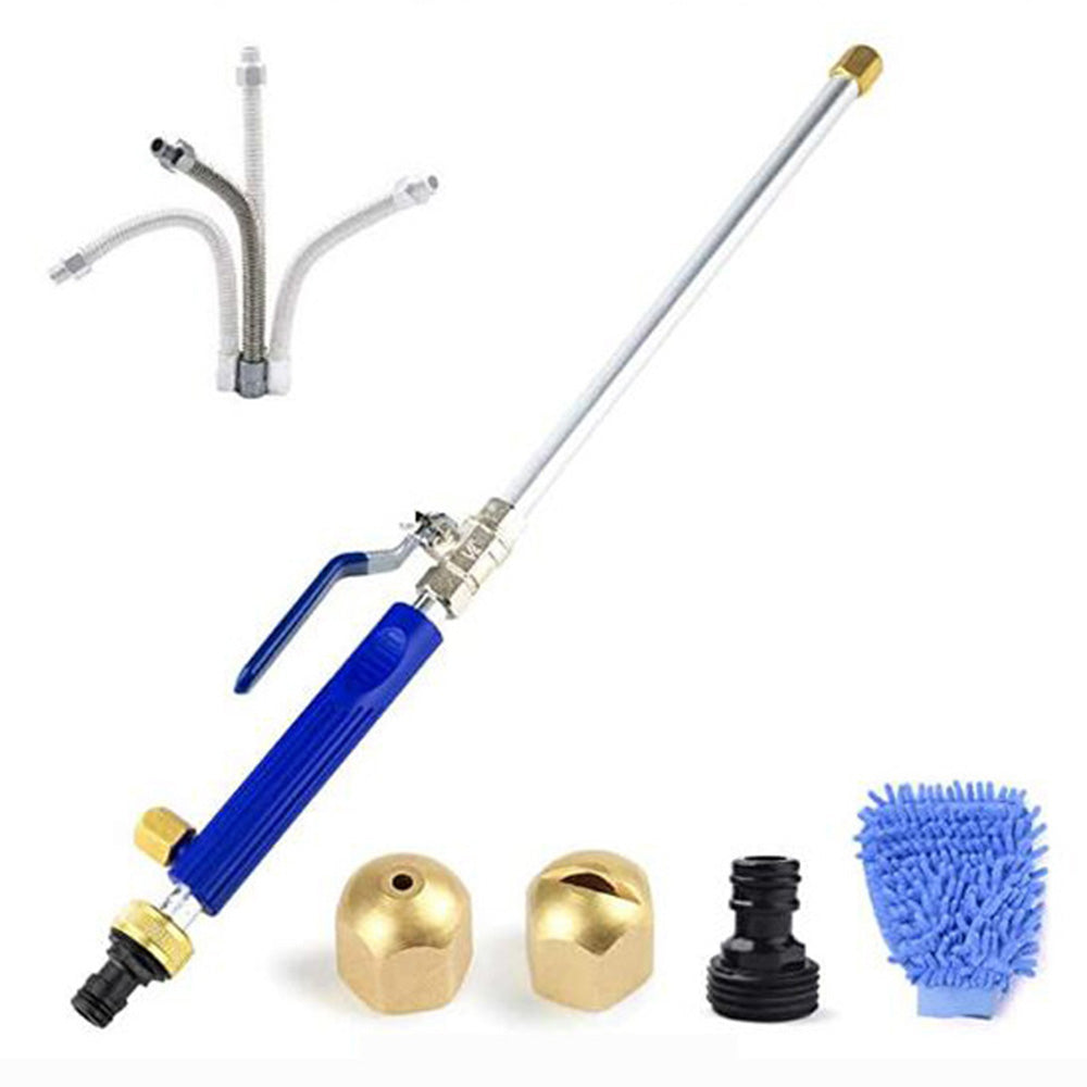 Hydro Jet High Pressure Power Washer Water Spray Gun Nozzle Wand House Cleaner.