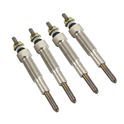 4x Glow Plugs Suitable For Ford Courier PD PE PG PH 2.5L WL WLT Diesel Turbo 1996-2006.