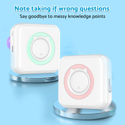 Mini Pocket Thermal Printer Suitable for Wireless Bluetooth Photo Paper Inkless