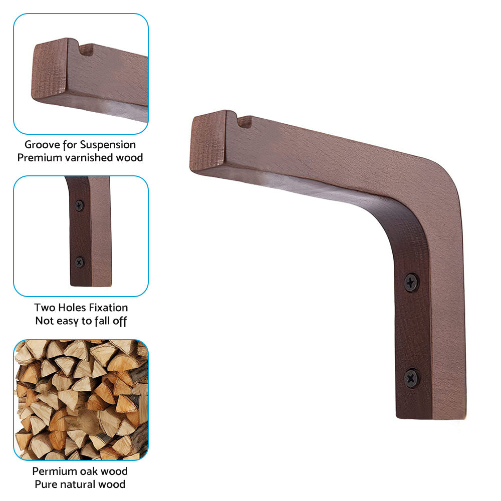 Plant Hanger Hanging Plant Hook Wooden Hanging Basket Wall Plant Hook Flower Pot.