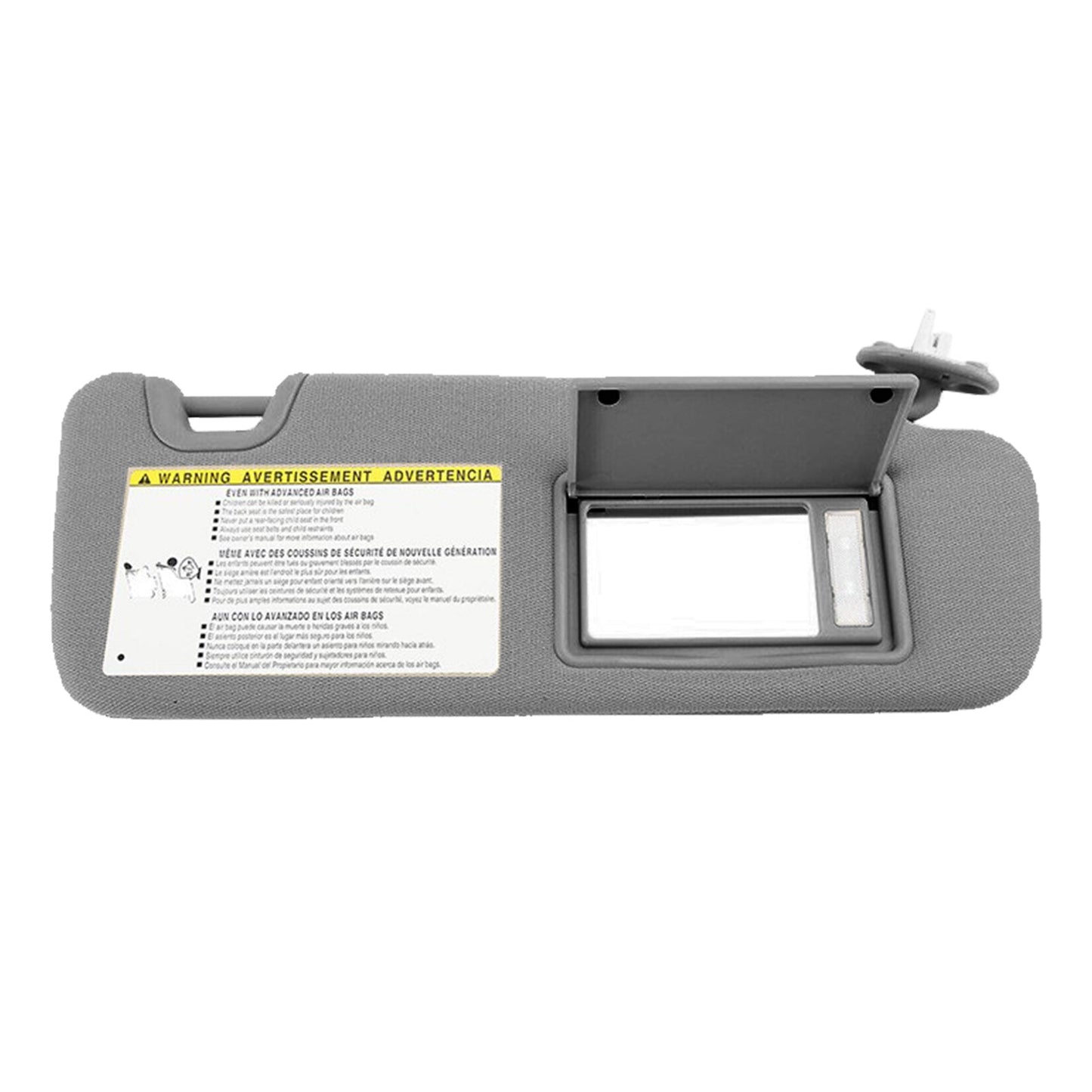 Right Driver Side Sun Visor With Vanity Light Suitable for Toyota Kluger