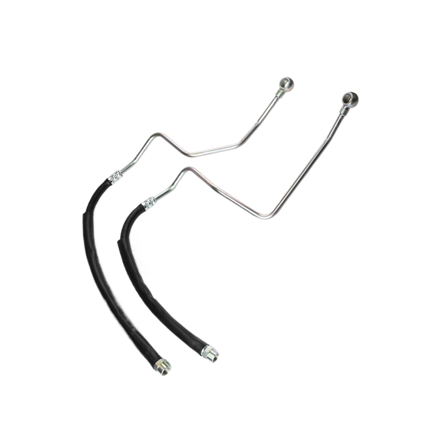 2xOil Cooler Hose SuitableFor Mitsubishi Montero 3.0 3.5 95-01 MR204353 MR204354.