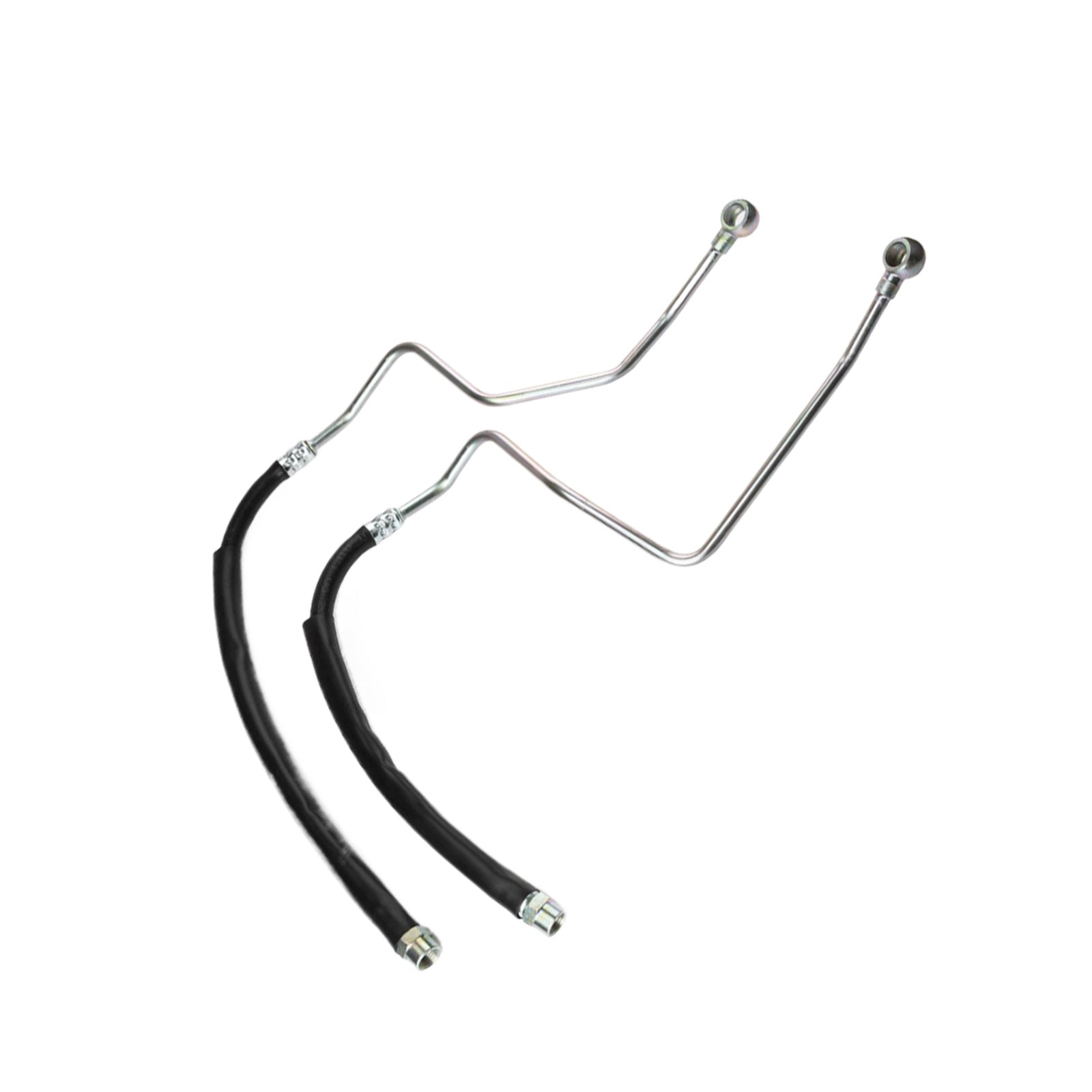 2xOil Cooler Hose SuitableFor Mitsubishi Montero 3.0 3.5 95-01 MR204353 MR204354.