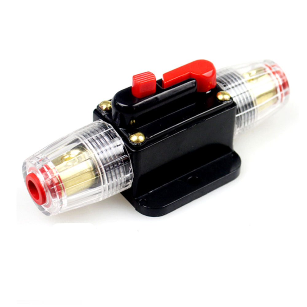2 PCS AMP Circuit Breaker Dual Battery IP67 Waterproof 12V 24V Fuse Manual Reset.