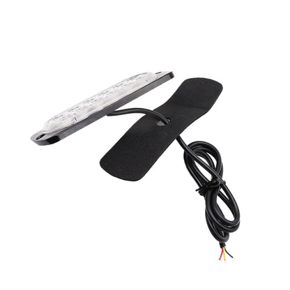 10x Amber & White LED Car Emergency Beacon Warning Strobe Lights Flashing Hazard