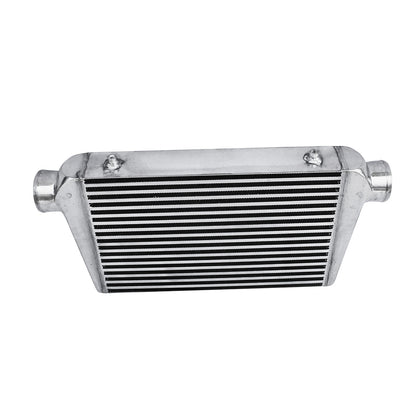 3 Inch Universal Aluminum Intercooler Turbo Bar Plate Front Mount FMIC 450x300x76mm
