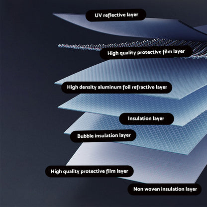 1Pcs Front Windscreen Sunshade Suitable For Nissan Patrol Armada 6th Gen Y62 18-