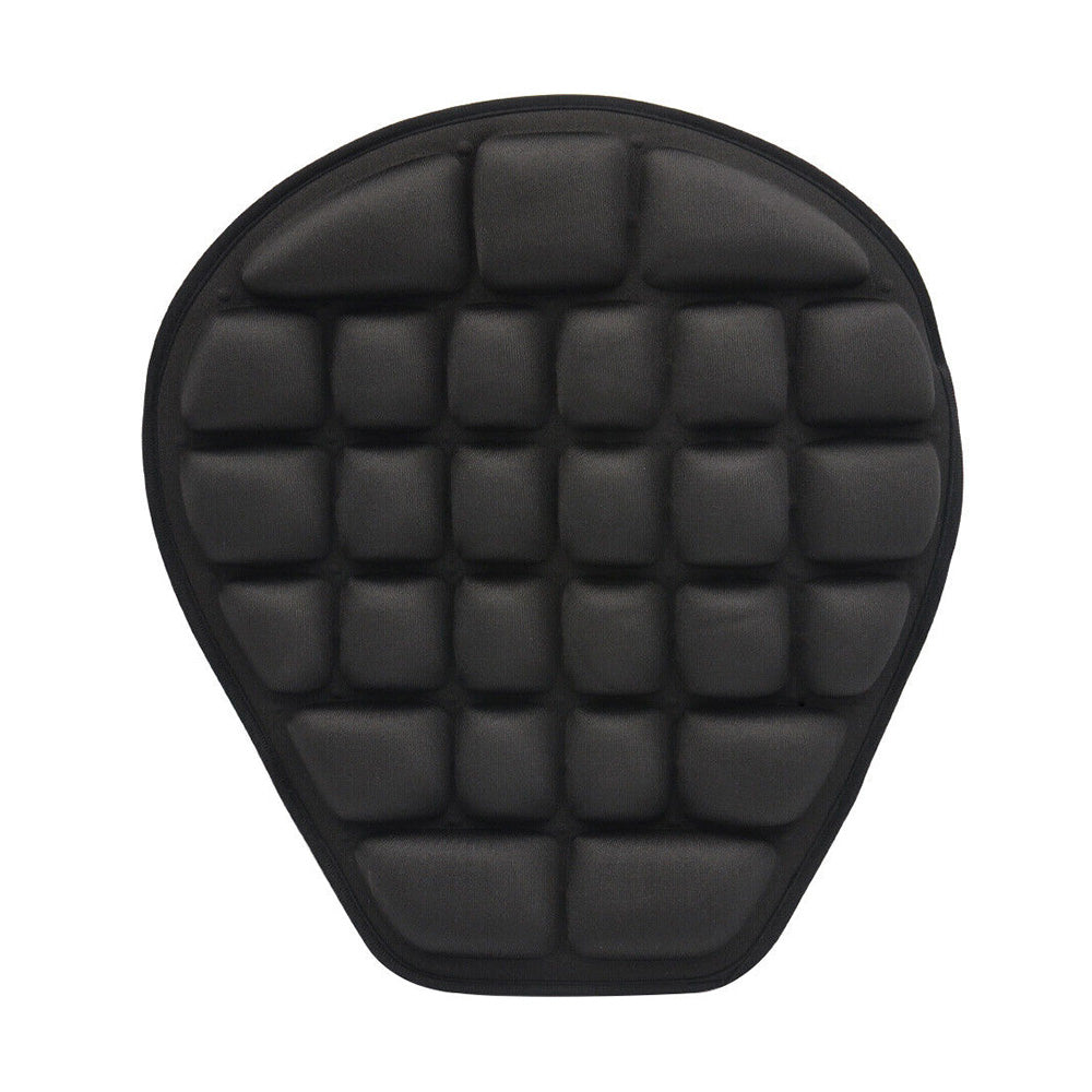 3D Motorcycle Comfort Gel Seat Cushion Universal Air Motorbike Pillow Pad Cover.