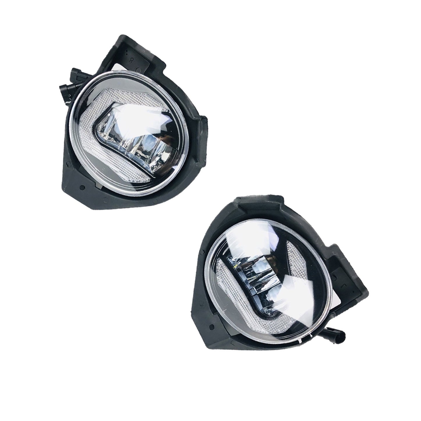 Pair Front Fog Lights LED Waterproof Suitable for Toyota Hilux