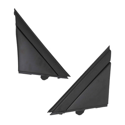 Matte Black Rear Mirror Triangle Trim Plate Suitable for Fiat 500